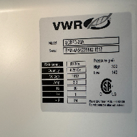 VWR Refrigerator Freezer Combo image 3
